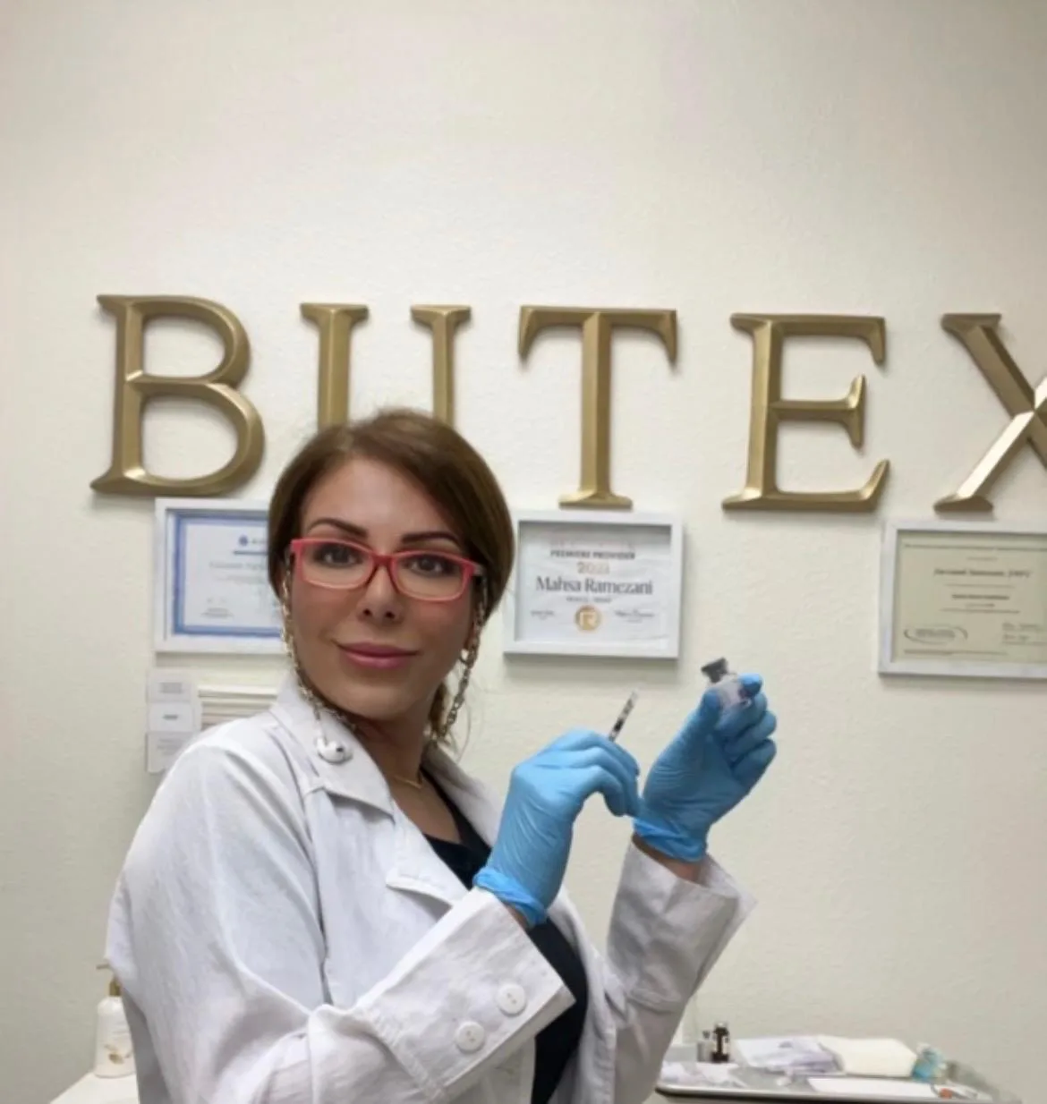 Laser skin resurfacing treatment at BUTEX Medical Spa in Frisco, TX